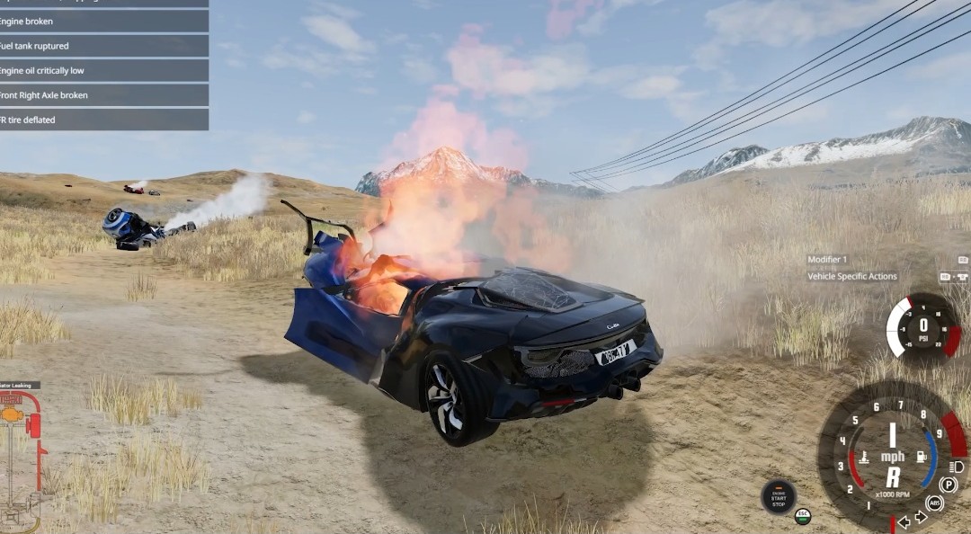 Lamborghini Crash Compilation BeamNG Drive.mp4