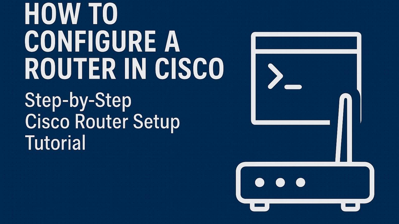 Configure a Router in Cisco Packet Tracer | Step-by-Step Tutorial ...